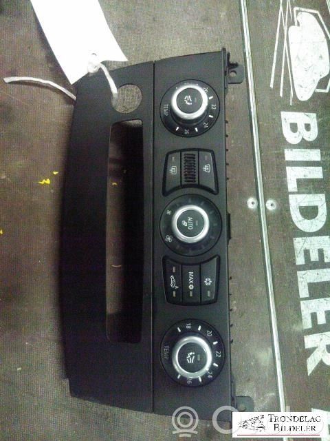 BMW 5 E60 E61 Panel klimatyzacji / Ogrzewania 