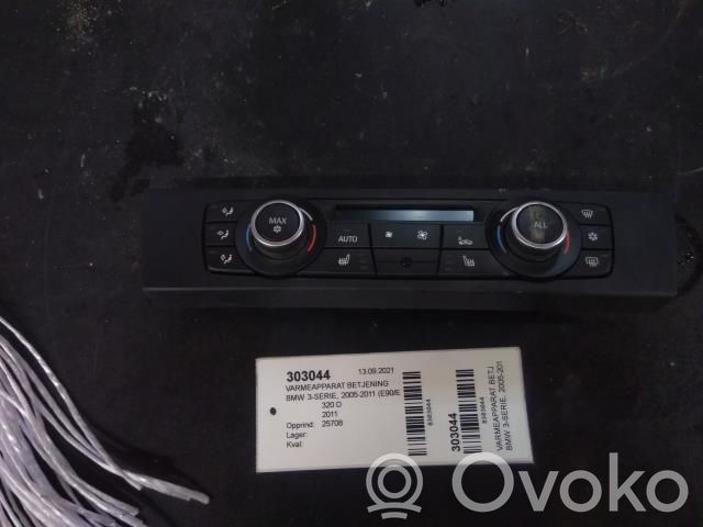 BMW 3 E90 E91 Panel klimatyzacji / Ogrzewania 