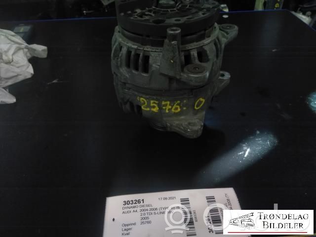 Audi A4 S4 B7 8E 8H Generatorius 