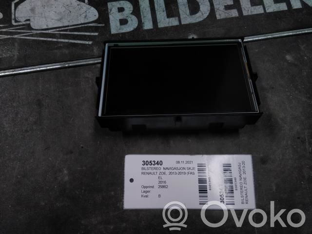 Renault Zoe Bildschirm / Display / Anzeige