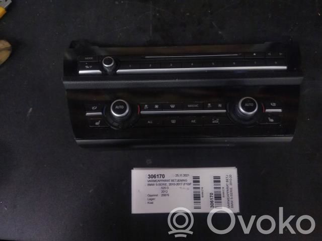 BMW 5 F10 F11 Panel klimatyzacji / Ogrzewania 