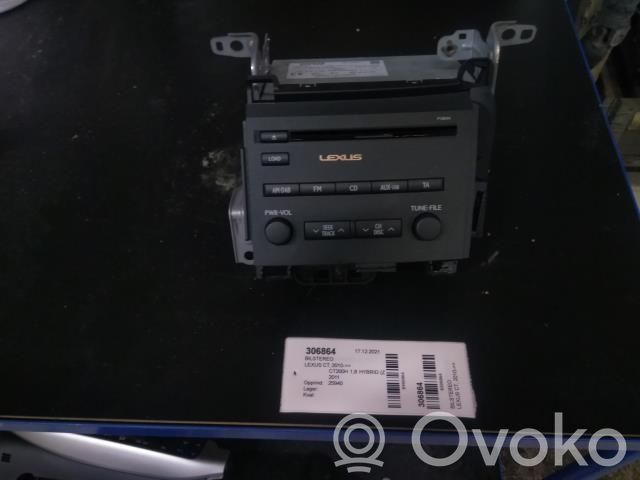 Lexus CT 200H Panel / Radioodtwarzacz CD/DVD/GPS 