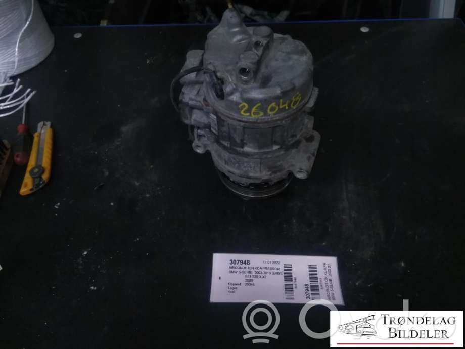 BMW 5 E60 E61 Air conditioning (A/C) compressor (pump) 