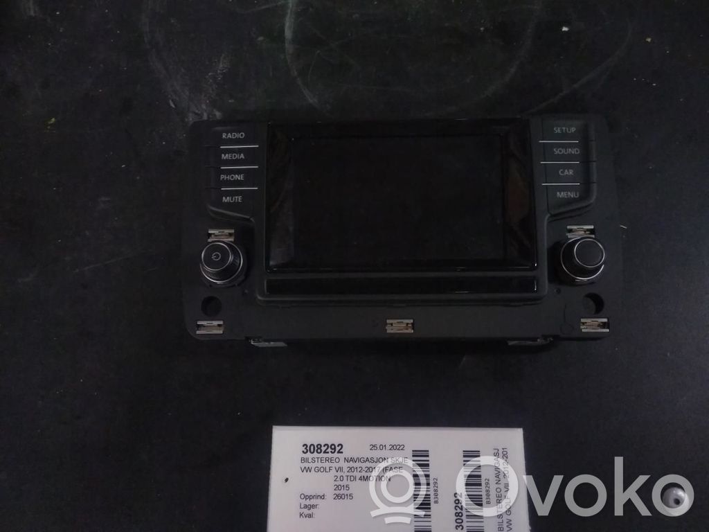 Volkswagen Golf VII Monitor/display/piccolo schermo 