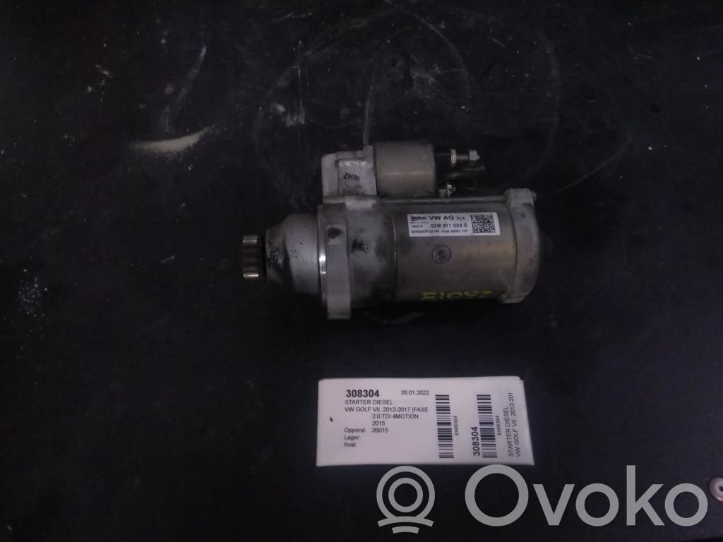 Motor de arranque   02M911024S,02M911024S