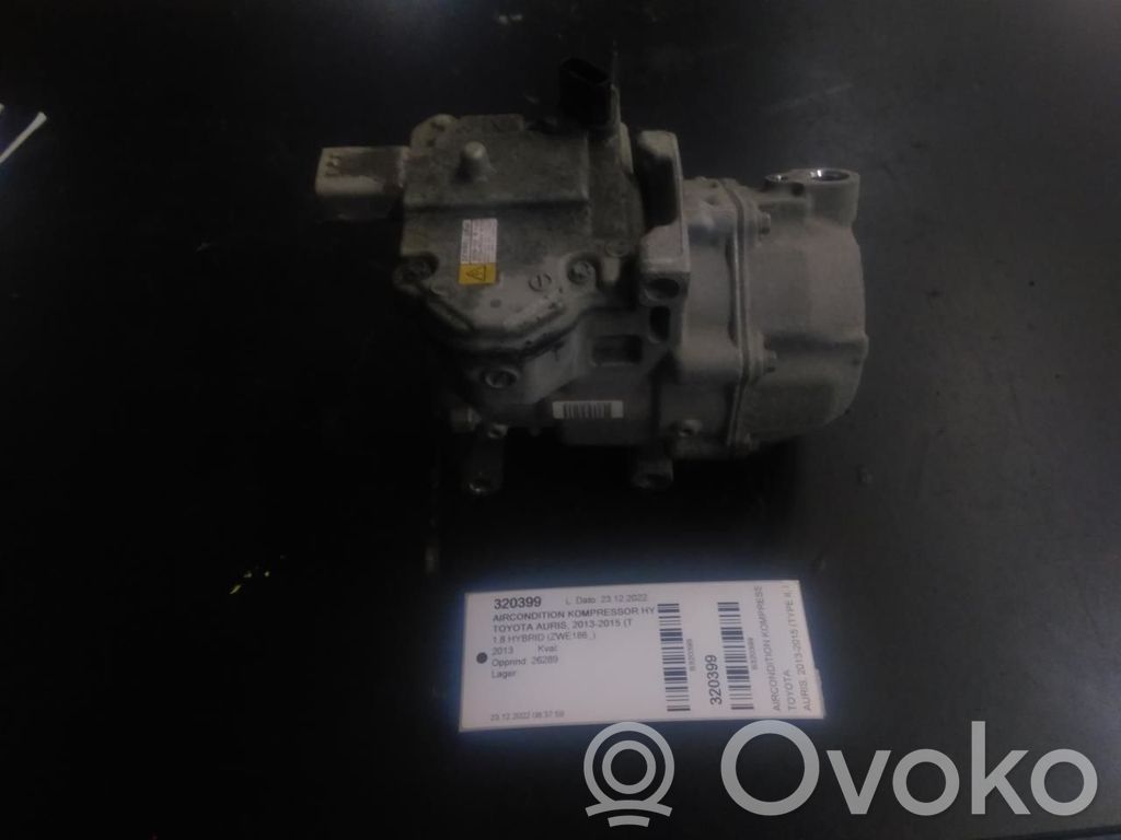 Toyota Auris E180 Kompresor / Sprężarka klimatyzacji A/C