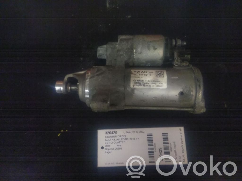 Audi A4 S4 B9 Motorino d’avviamento 