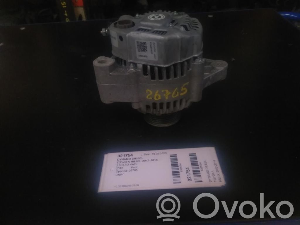 Toyota Hilux (AN10, AN20, AN30) Alternator 
