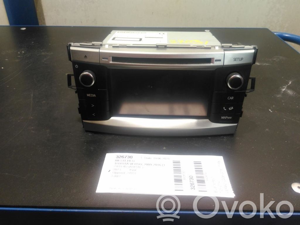 Toyota Verso Panel / Radioodtwarzacz CD/DVD/GPS 