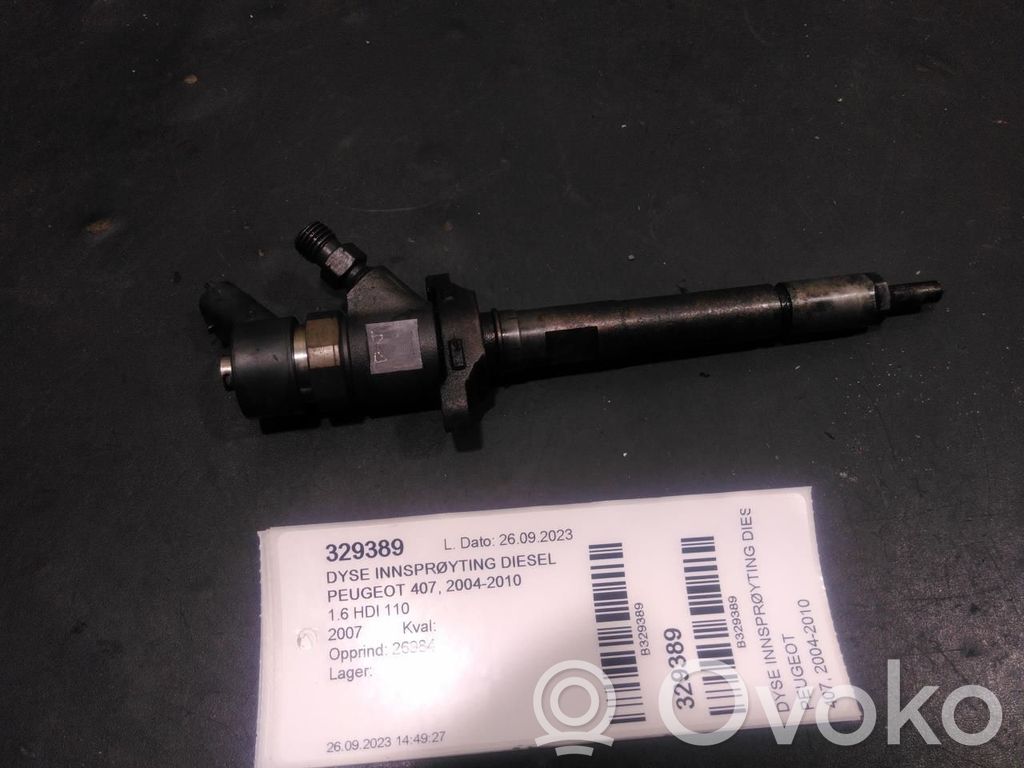 Peugeot 407 Inyector de combustible 