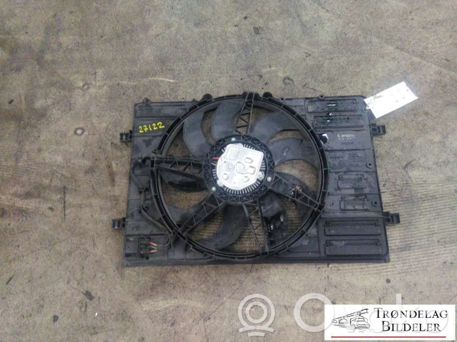 Volkswagen PASSAT B8 Elektryczny wentylator chłodnicy 
