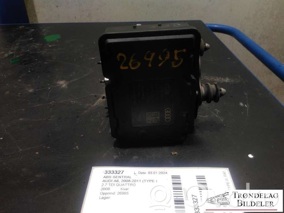 Audi A6 S6 C6 4F ABS Pump 