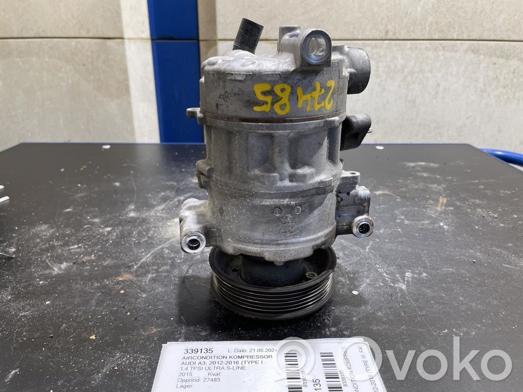 Audi A3 S3 8V Compresor (bomba) del aire acondicionado (A/C)) 
