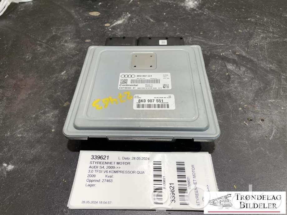Audi A4 S4 B8 8K Engine control unit/module ECU 