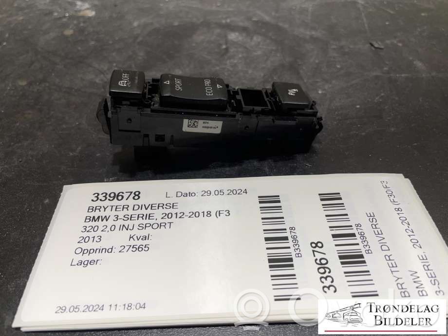 BMW 3 F30 F35 F31 Other switches/knobs/shifts 