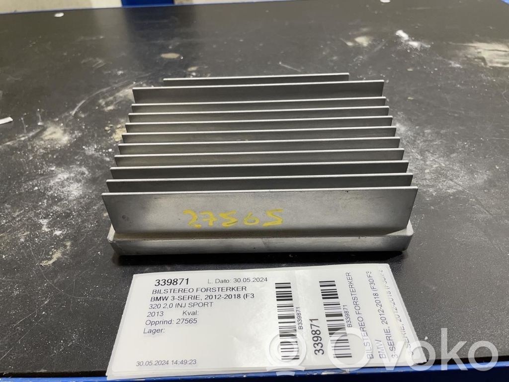 BMW 3 F30 F35 F31 Wzmacniacz audio 