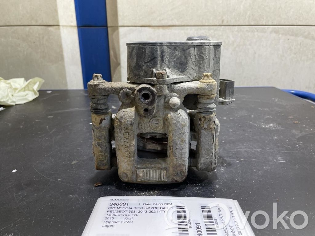 Etrier frână spate   1608998980,1608999180,1651758280,268X12MM