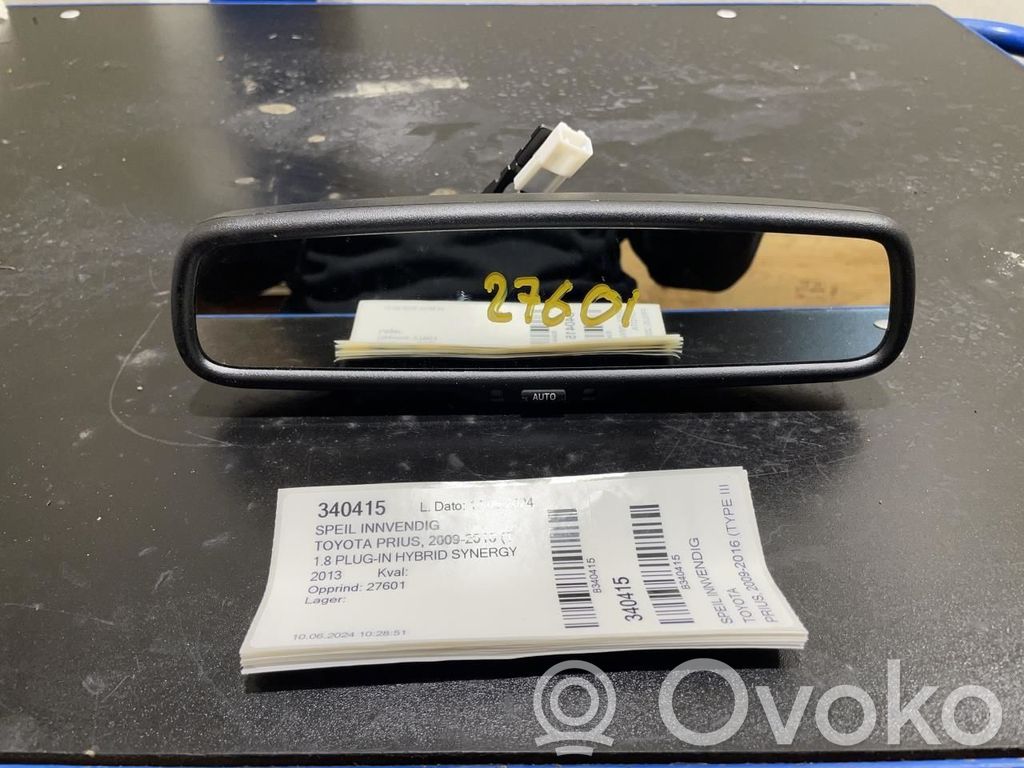 Toyota Prius (XW30) Specchietto retrovisore (interno)