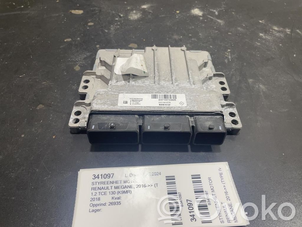 Renault Megane IV Komputer / Sterownik ECU silnika