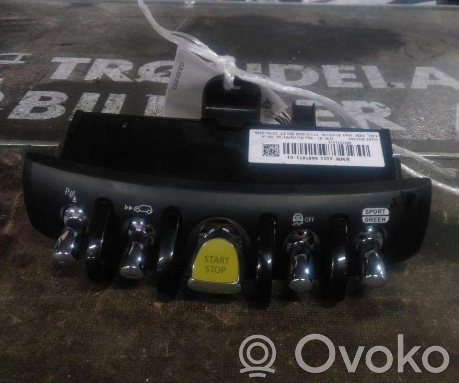 Engine start stop button switch