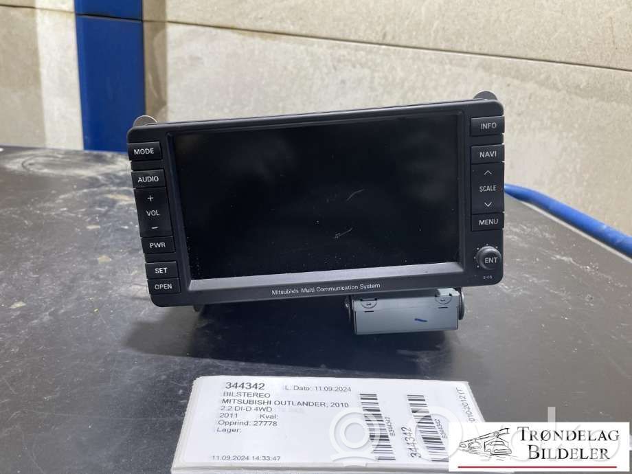 Mitsubishi Outlander Unitate principală radio/CD/DVD/GPS 