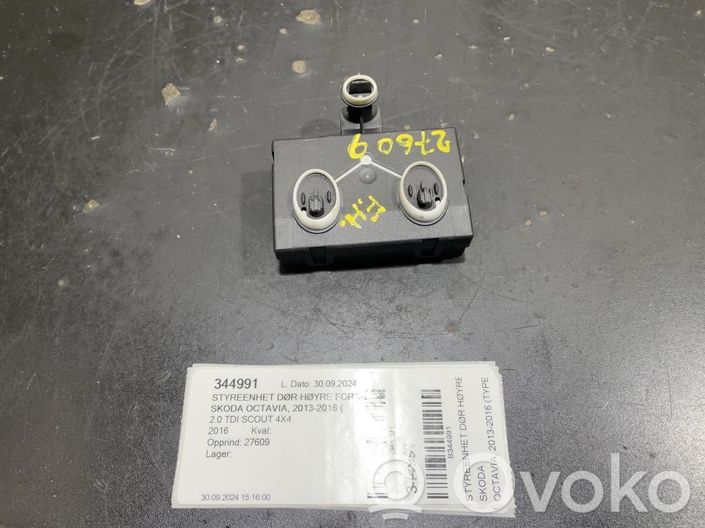 Skoda Octavia Mk3 (5E) Unitate/modul comandă uși 