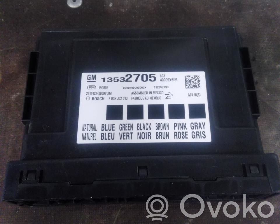 Opel Ampera- E Central body control module 