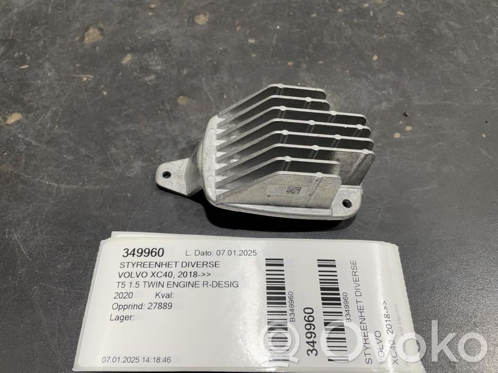 Volvo XC40 Autres unités de commande / modules 