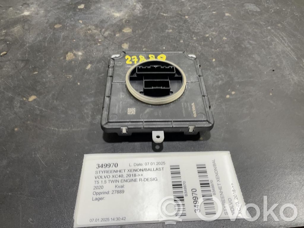 Unité de commande / module Xénon   31427776,31427776