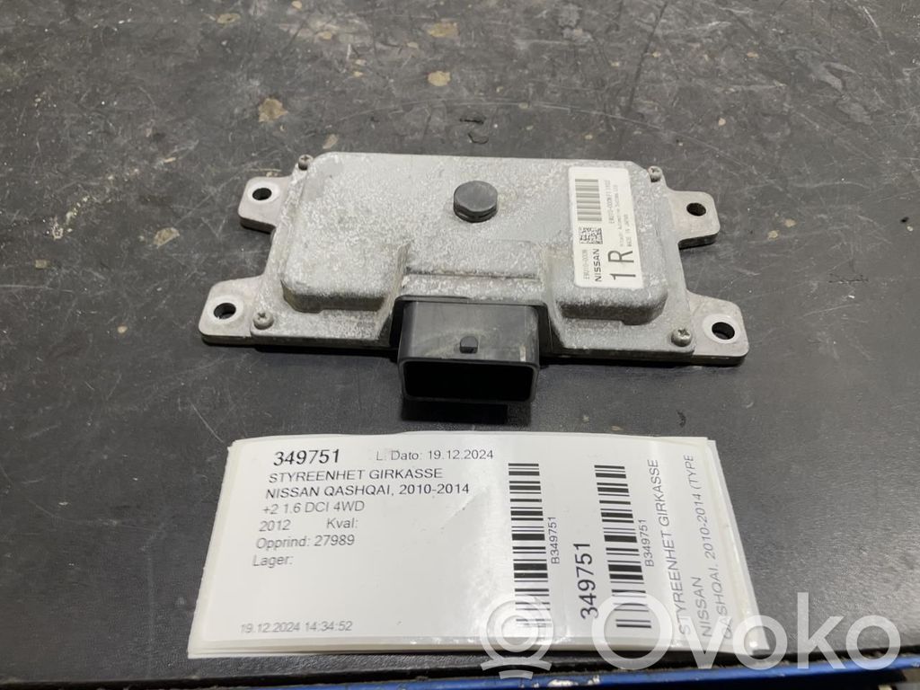 Nissan Qashqai Unitate/modul de control cutie de viteze 