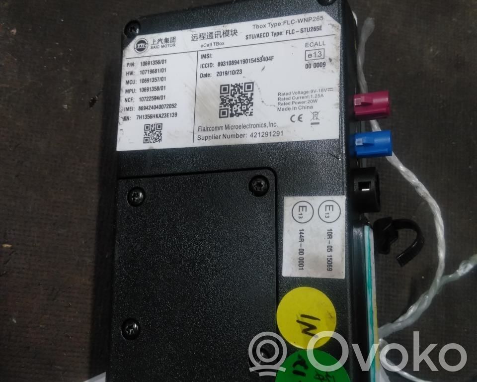 MG ZS Other control units/modules 