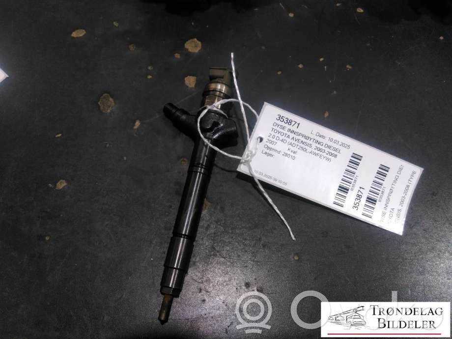 Toyota Avensis T250 Injector combustibil 