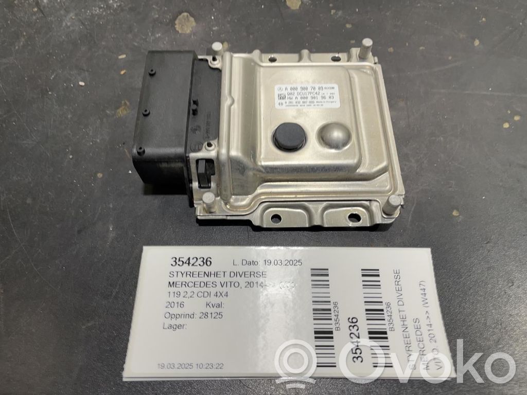Mercedes-Benz Vito Viano W447 Alte unități/module de control