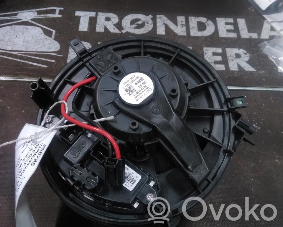 Volkswagen e-Golf Ventola riscaldamento/ventilatore abitacolo