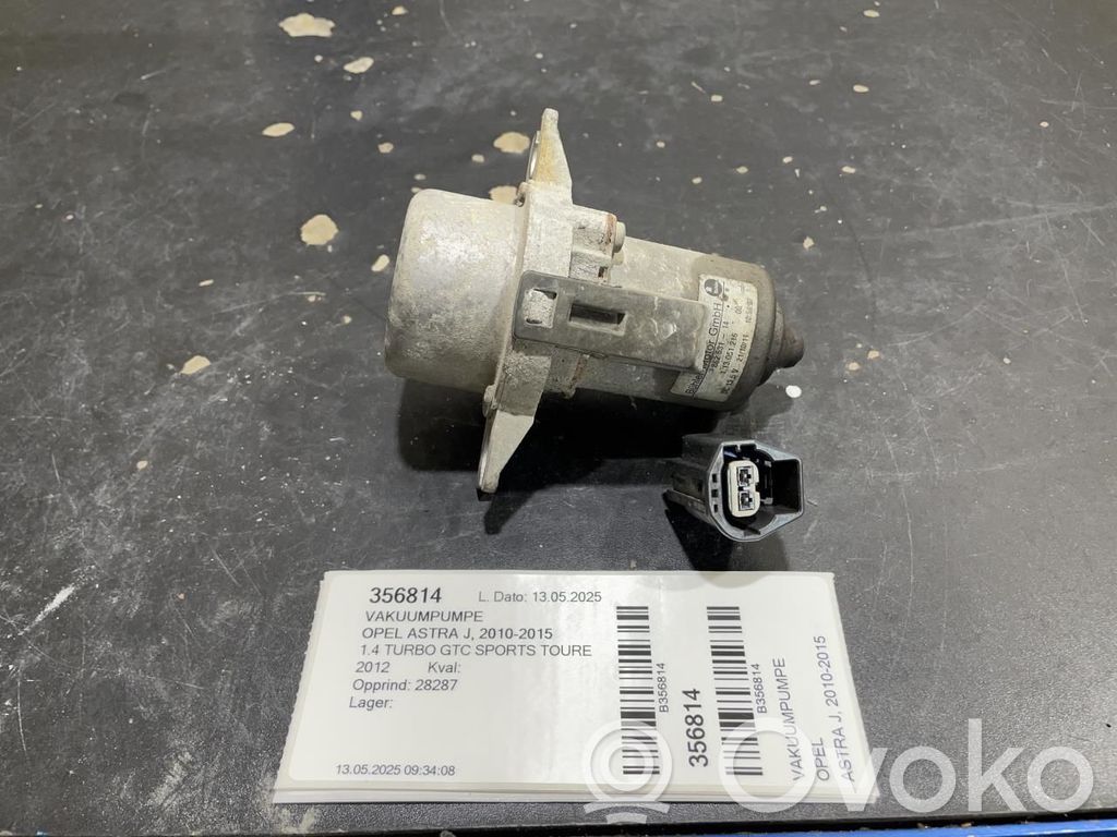 Opel Astra J Alipainepumppu 