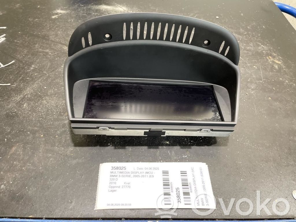 Head unit multimedia control   65829211969,65829211969