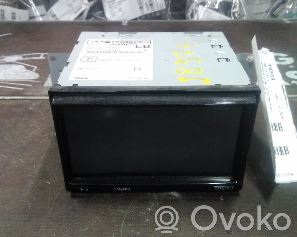 Nissan Leaf I (ZE0) Panel / Radioodtwarzacz CD/DVD/GPS 