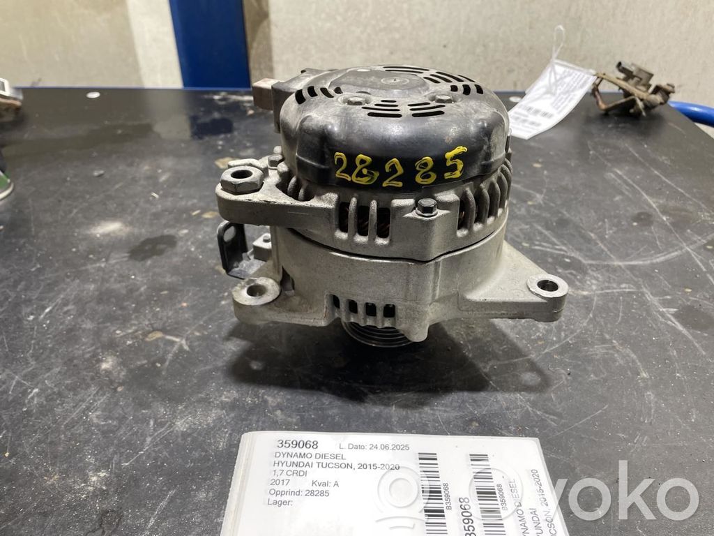 Hyundai Tucson TL Generator/alternator 