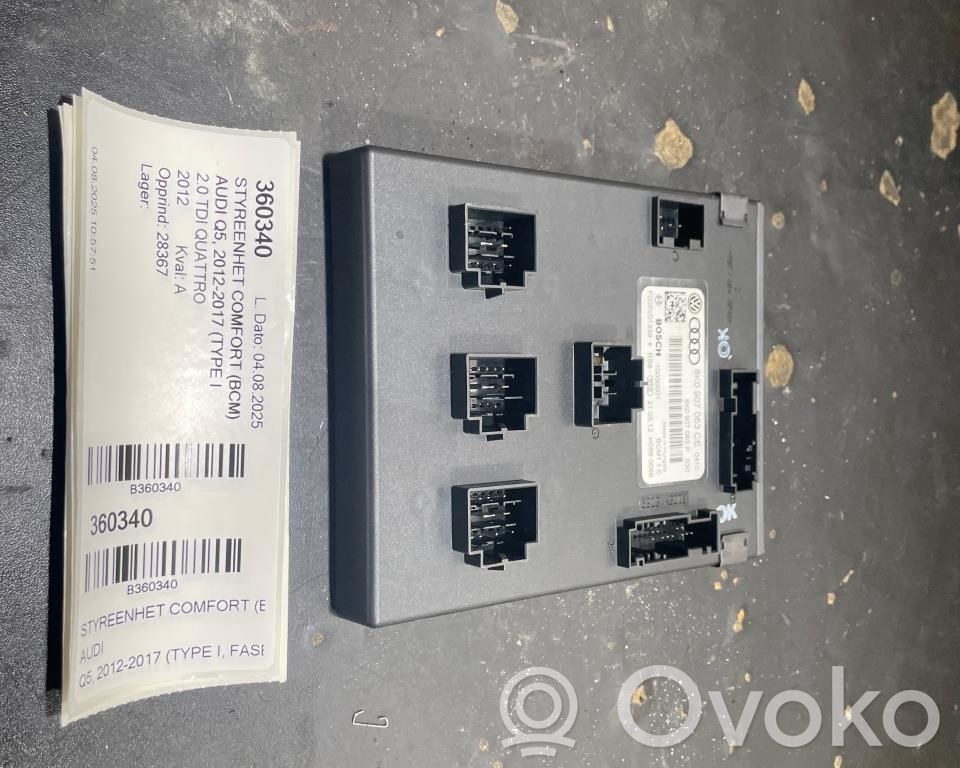 Audi Q5 SQ5 8R Central body control module 