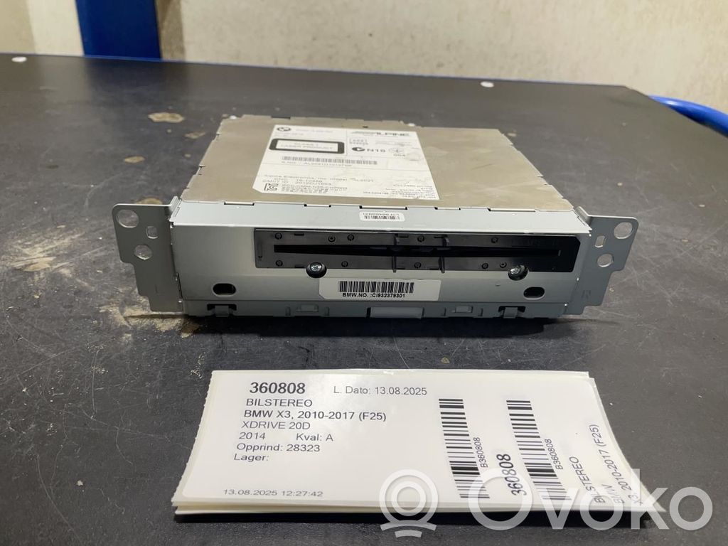 BMW X3 F25 Unitate principală radio/CD/DVD/GPS 