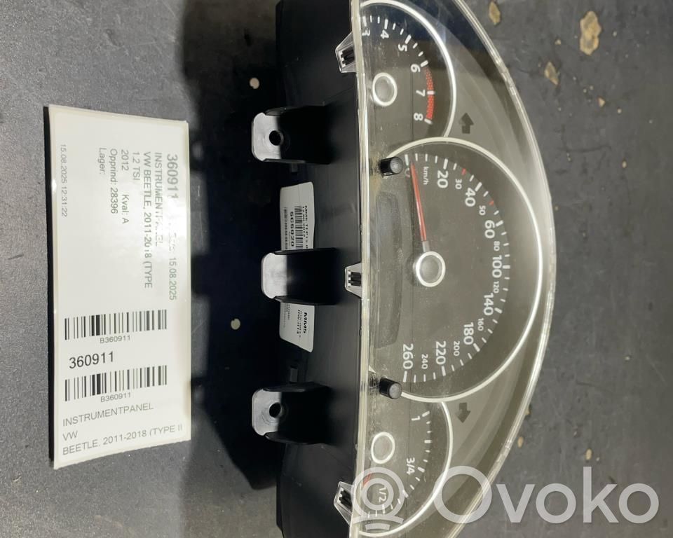Volkswagen Beetle A5 Nopeusmittari (mittaristo) 