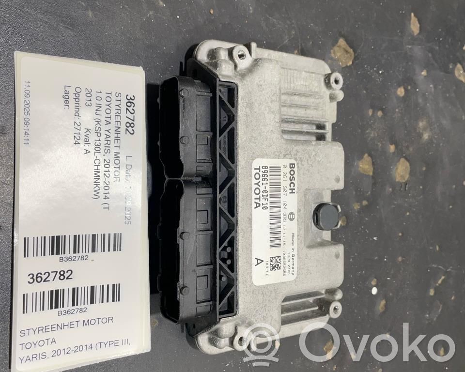 Toyota Yaris Engine control unit/module ECU 