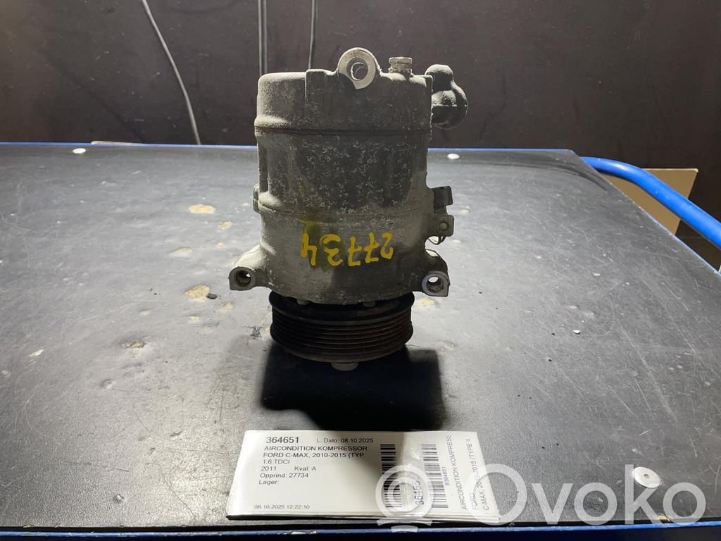 Ford C-MAX II Air conditioning (A/C) compressor (pump) 