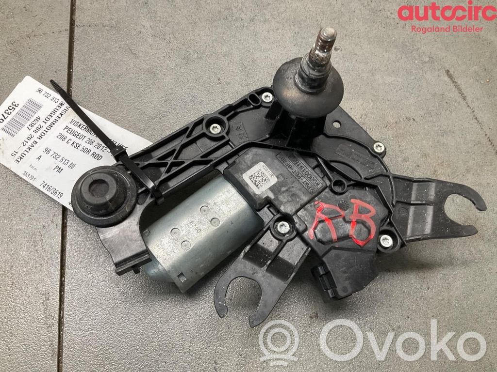 Peugeot 208 I Motor ștergător lunetă 