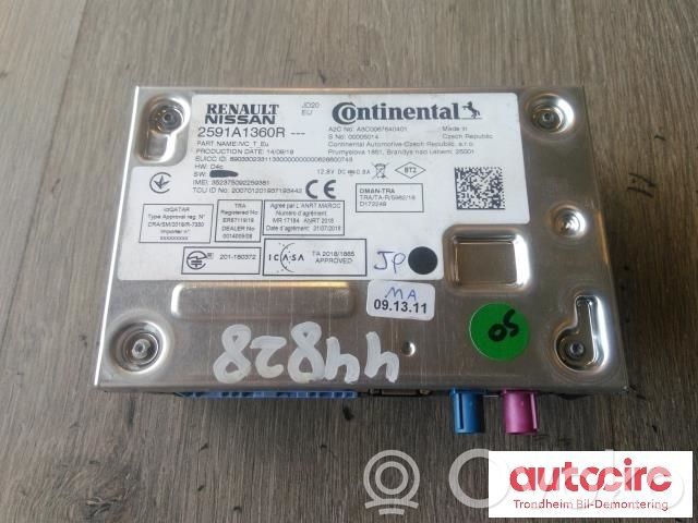 Renault Zoe HiFi Audio sound control unit 