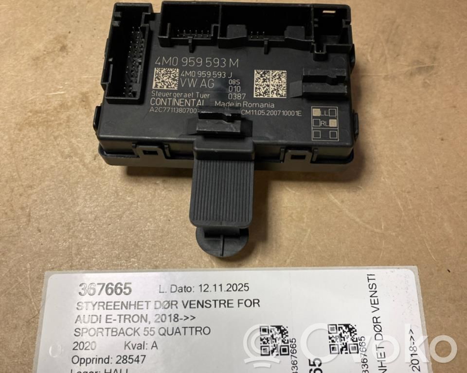 Audi e-tron Door control unit/module 