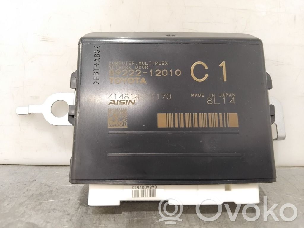 Toyota Corolla E210 E21 Sterownik / Moduł elektrycznej klapy tylnej / bagażnika 