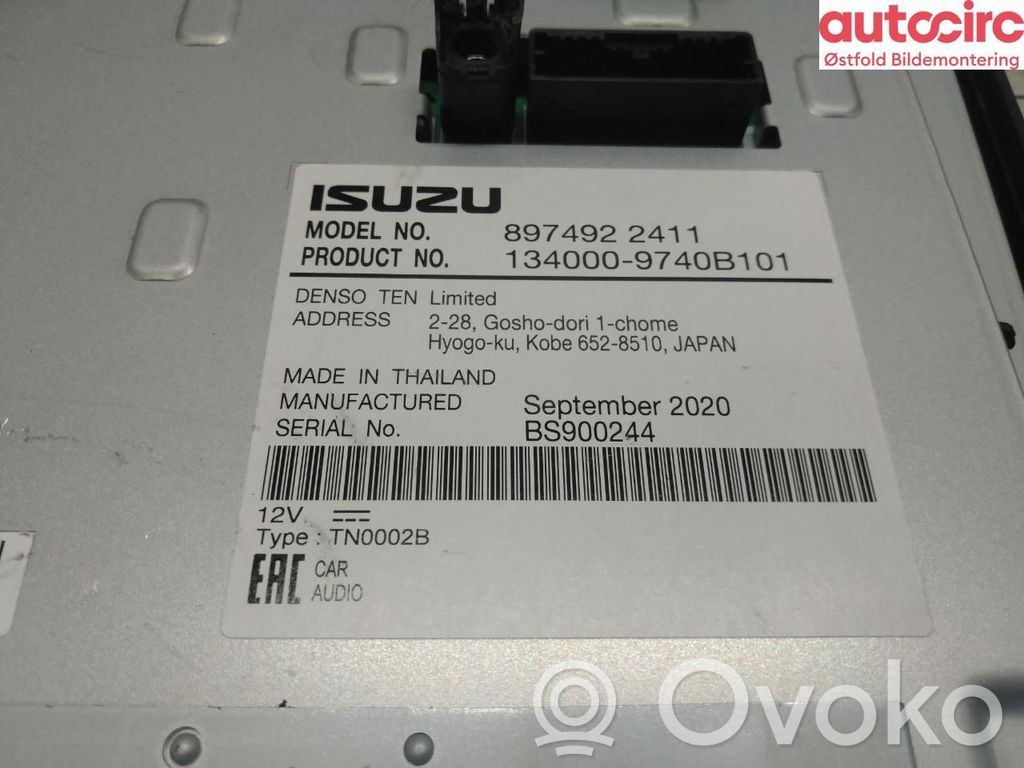 Isuzu D-Max Alte piese panou de bord 