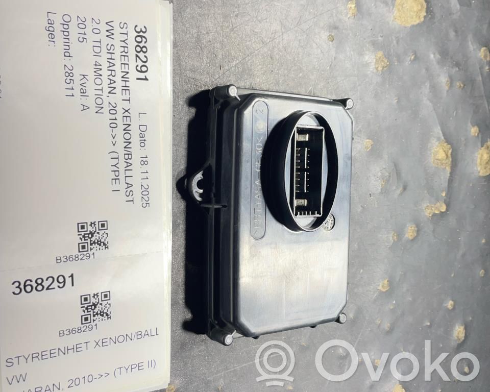Volkswagen Sharan Xenon control unit/module 