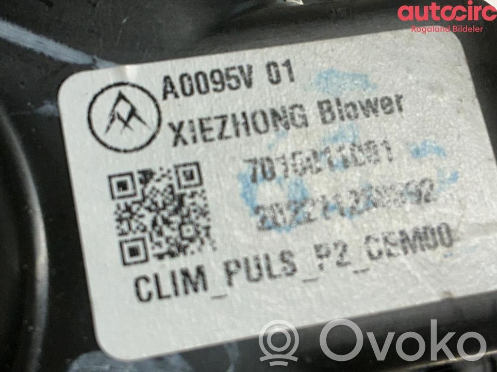 Opel Corsa F Ventola riscaldamento/ventilatore abitacolo